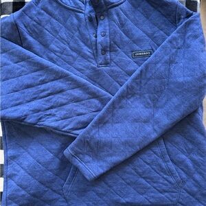 Crown & Ivy Navy Quilted Top